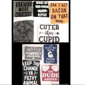 Funny Graphic T-shirts boys 9 XS-Small